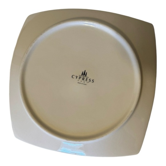 Set of 3 Cypress Home Christmas Square Plates | Peace, Joy, Cheer - Picture 9 of 12